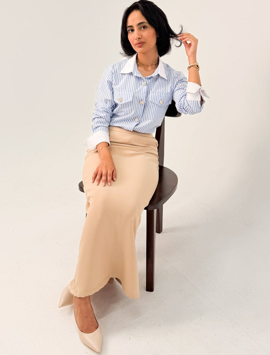 The Riviera Striped Shirt