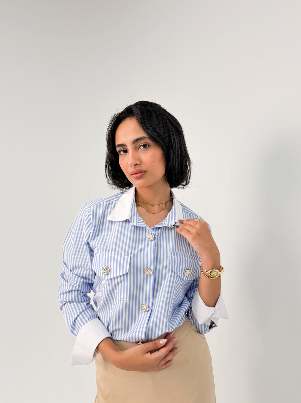 The Riviera Striped Shirt