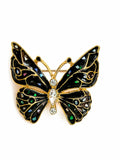 Midnight Butterfly Brooch 🦋✨