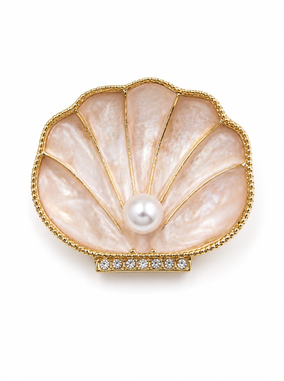 Pearl Shell Brooch 🐚✨