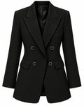 Black Gabardine Blazer